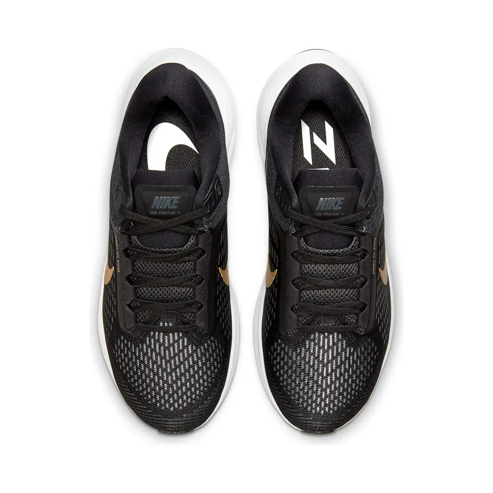 Nike Air Zoom Structure 24 Road Running Black (DA8570-003)