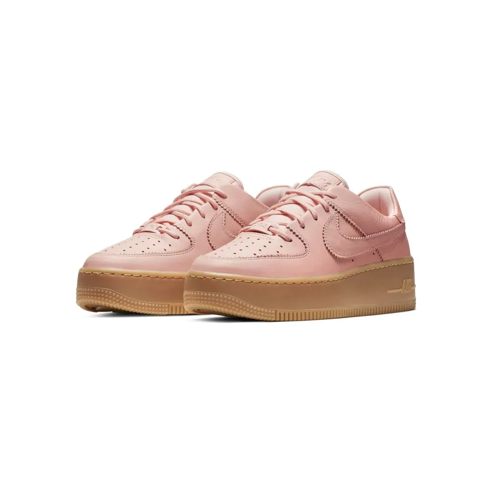 Nike Air Force 1 Sage Low LX Washed Coral Gum (W) Washed Coral/Gum Light Brown-White-Washed Coral (AR5409-600)