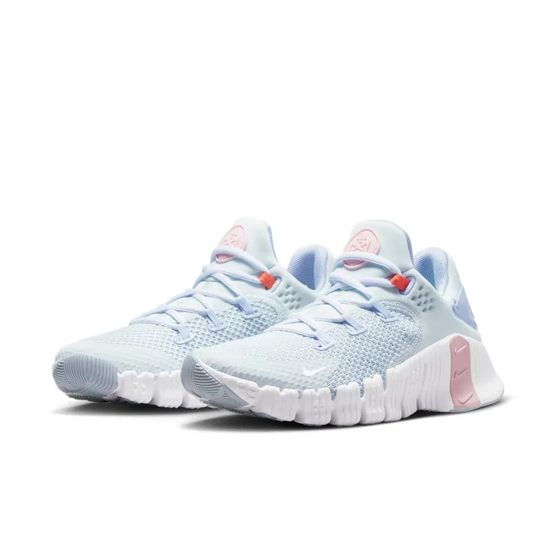 Nike Free Metcon 4 Football Grey Soft Pink (CZ0596-003)