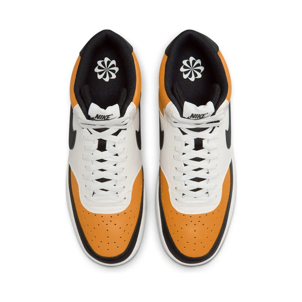 Nike Court Vision Mid Next Nature Gold Leaf Sail Black (DN3577-700)