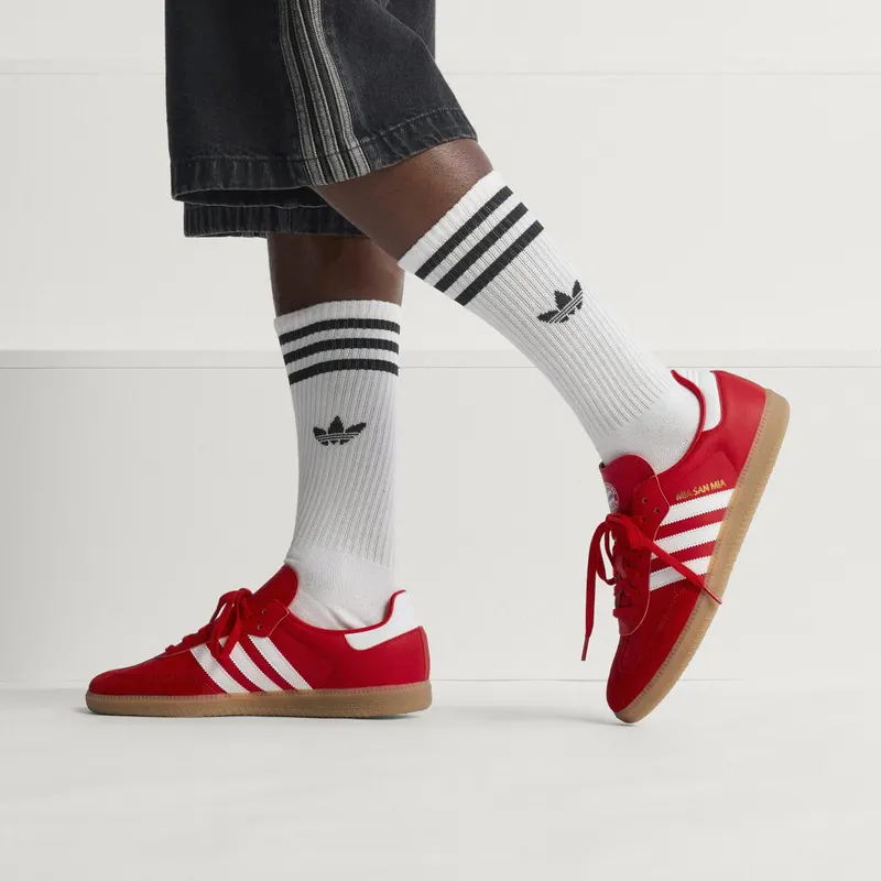 Adidas Samba FC Bayern München Red / Cloud White / Red (JQ4039)