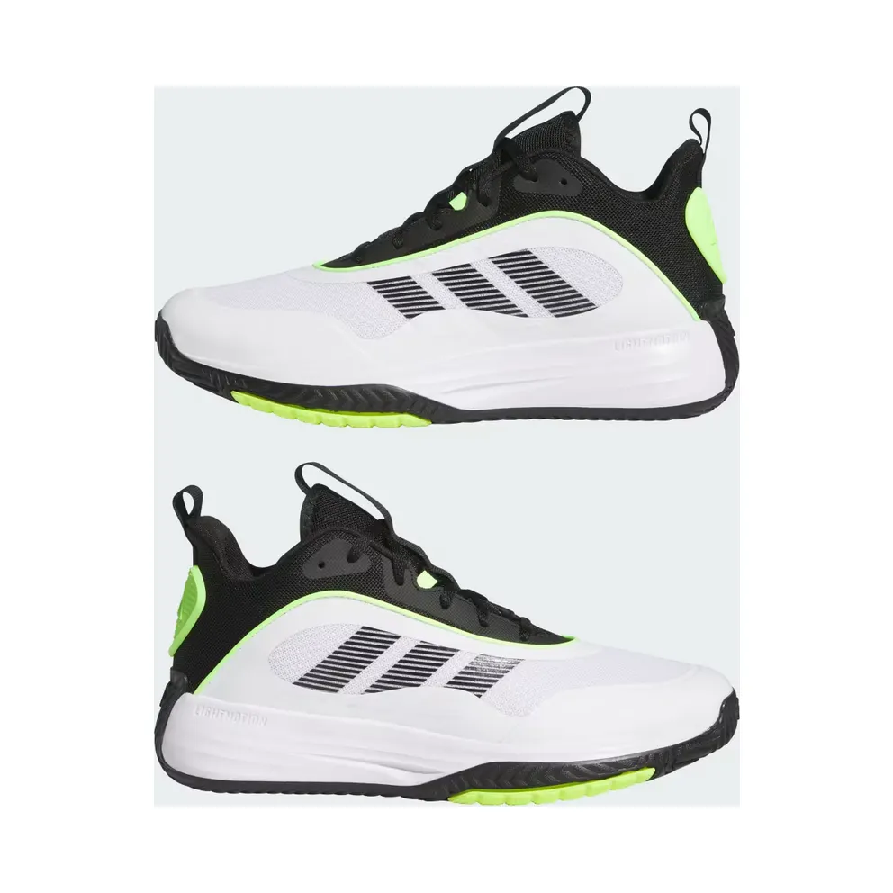 adidas Ownthegame 3.0 “Cloud White / Core Black / Lucid Lemon” (JS2173)