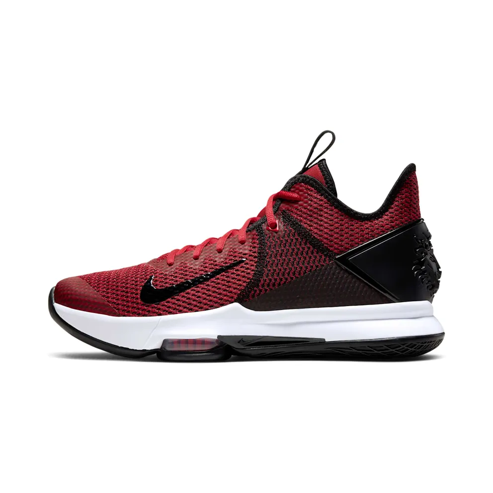 Nike LeBron Witness 4 Black/University Red (BV7427-002)