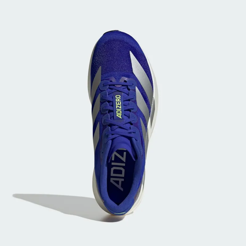 Adidas Adizero EVO SL Lucid Blue / Silver Metallic / Lucid Lemon (JR3417)