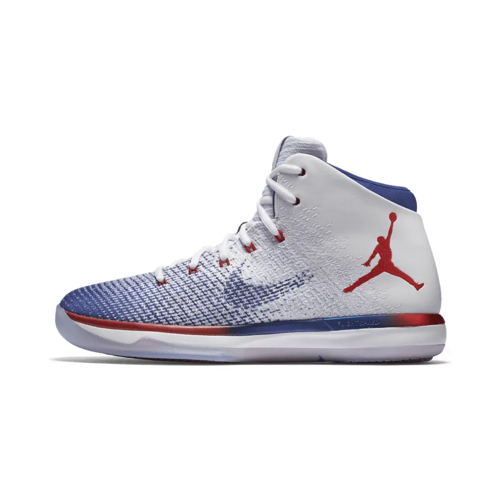 Jordan XXX1 USA White/University Red-Deep Royal Blue (845037-107)