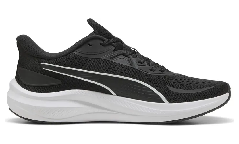 Puma Skyrocket Lite 2 Laufschuhe 17 – PUMA white/PUMA silver/PUMA black 44 für Herren, schwarz, Größe 44 ½ EU / 10 UK (311730)