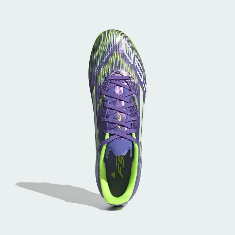 adidas F50 League SG Purple Rush Cloud White Lucid Lemon (JH7732)