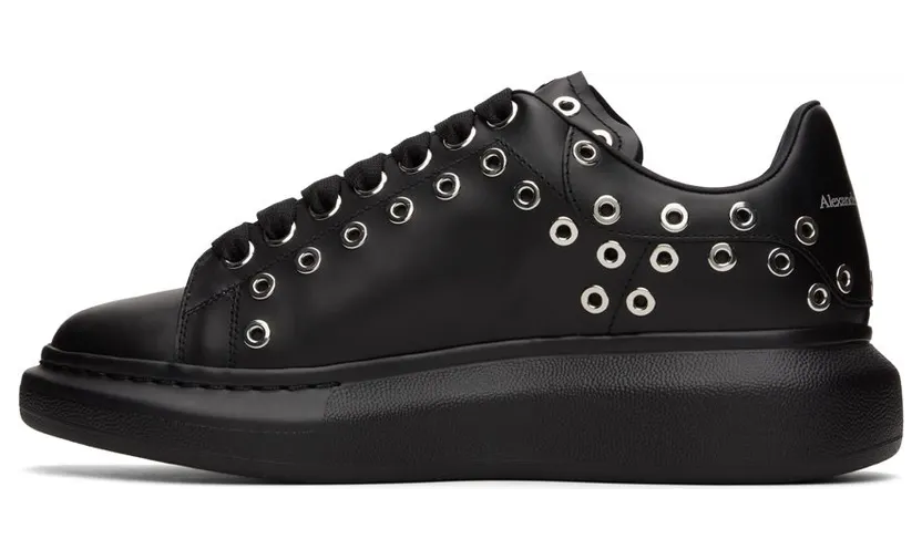 Alexander McQueen Black Larry 1081 BLACK/SILVER (730079WHQYW) (3)