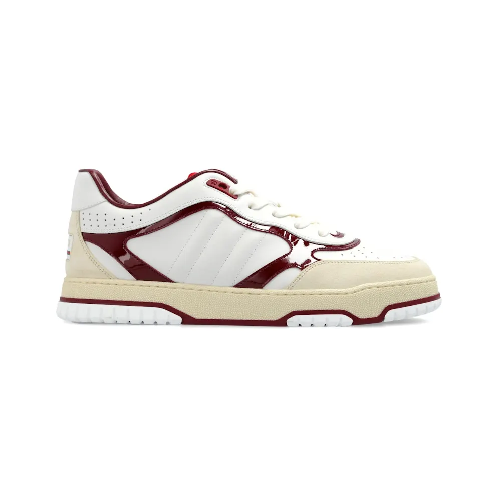 Gucci Re-Web Sneaker White Burgundy (818002 AADKA 9570)
