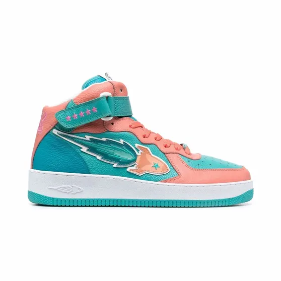 Enterprise Japan High-Top-Sneakers mit Patch “Blue” (BB1001PX108)