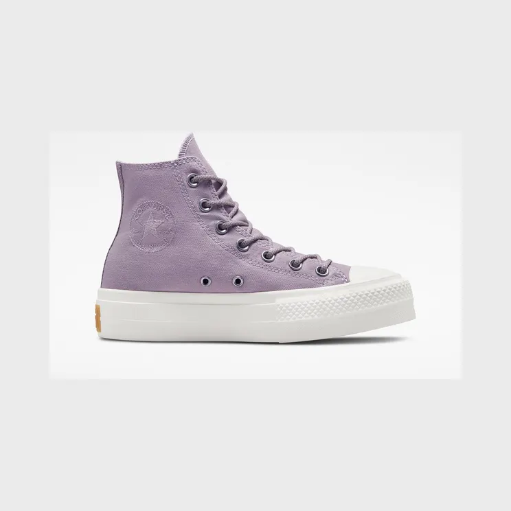 Converse Chuck Taylor All Star Lift Platform Canvas Lucid Lilac/vapor Violet/egret