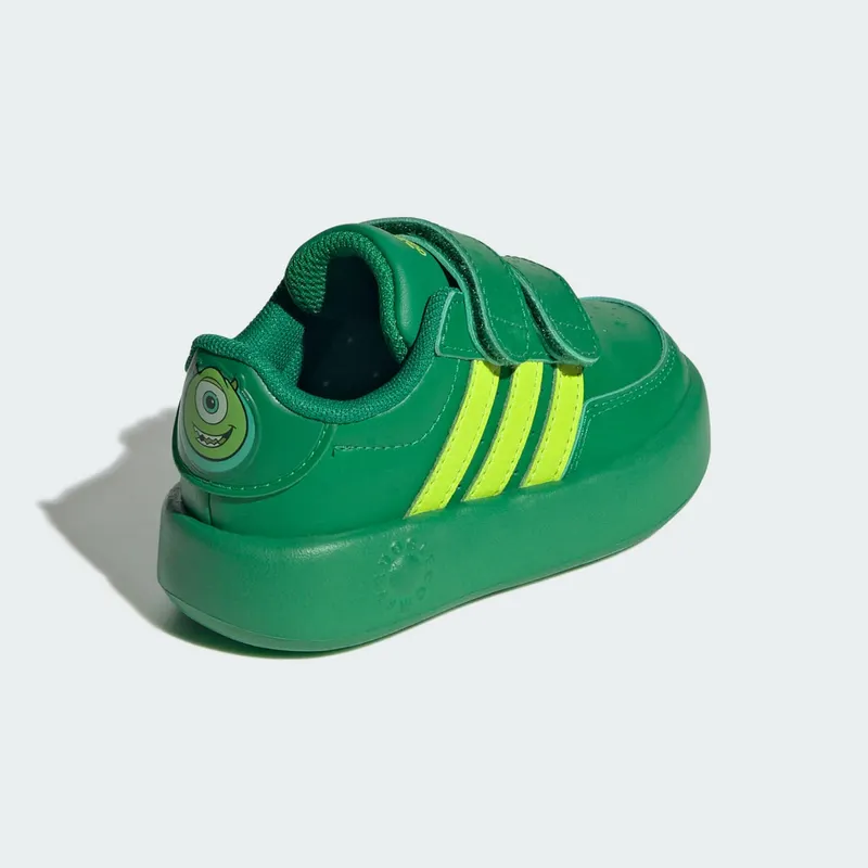 Adidas ADIDAS DISNEY MONSTERS INC BREAKNET Shoes PEUTERS Green / Solar Slime / Core Black (JH9234)