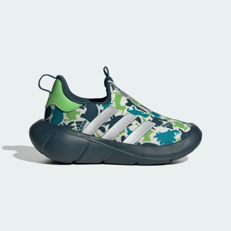 adidas Monofit Slip-On Grey One / Silver Metallic / Semi Lucid Lime (ID9645)