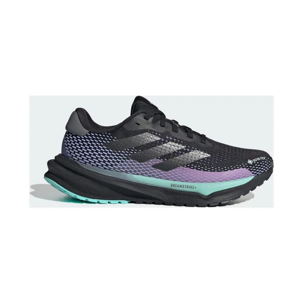 adidas Supernova Gore-Tex Core Black Iron Metallic Semi Flash Aqua (ID6305)