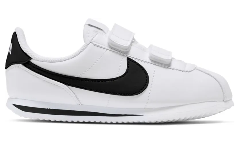 Nike Cortez Basic SL White Black (PS)