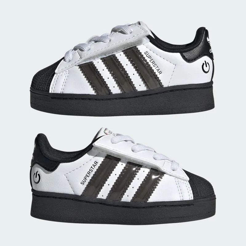 adidas Superstar LED Lights Comfort Closure Cloud White Core Black (JS1293)
