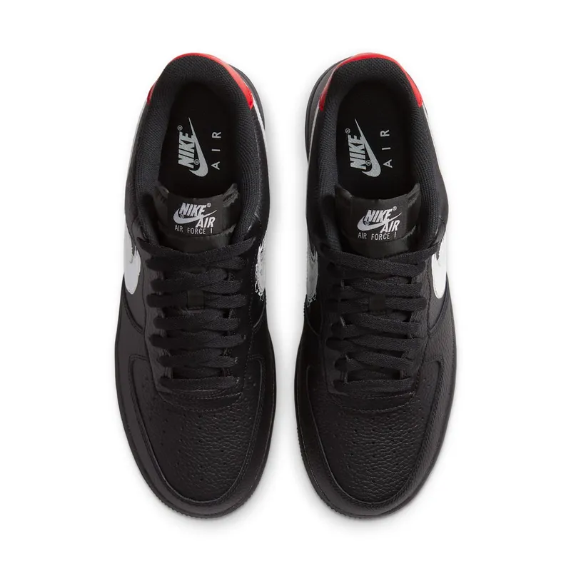 Nike Air Force 1 Low ‘Brushstroke Swoosh’ Black (2020) (DA4657-001)