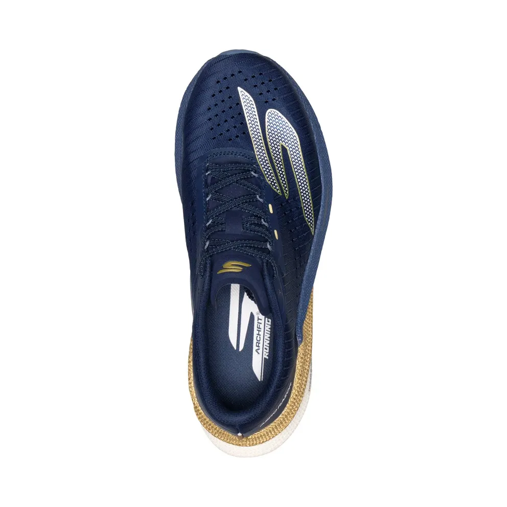 Skechers Aero Razor Sneaker Marine/Gold