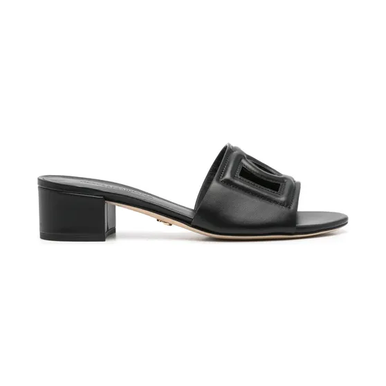 DOLCE & GABBANA – Dg Logo Mules Sandals – Woman – Size 39 (CR1755AY32980999)