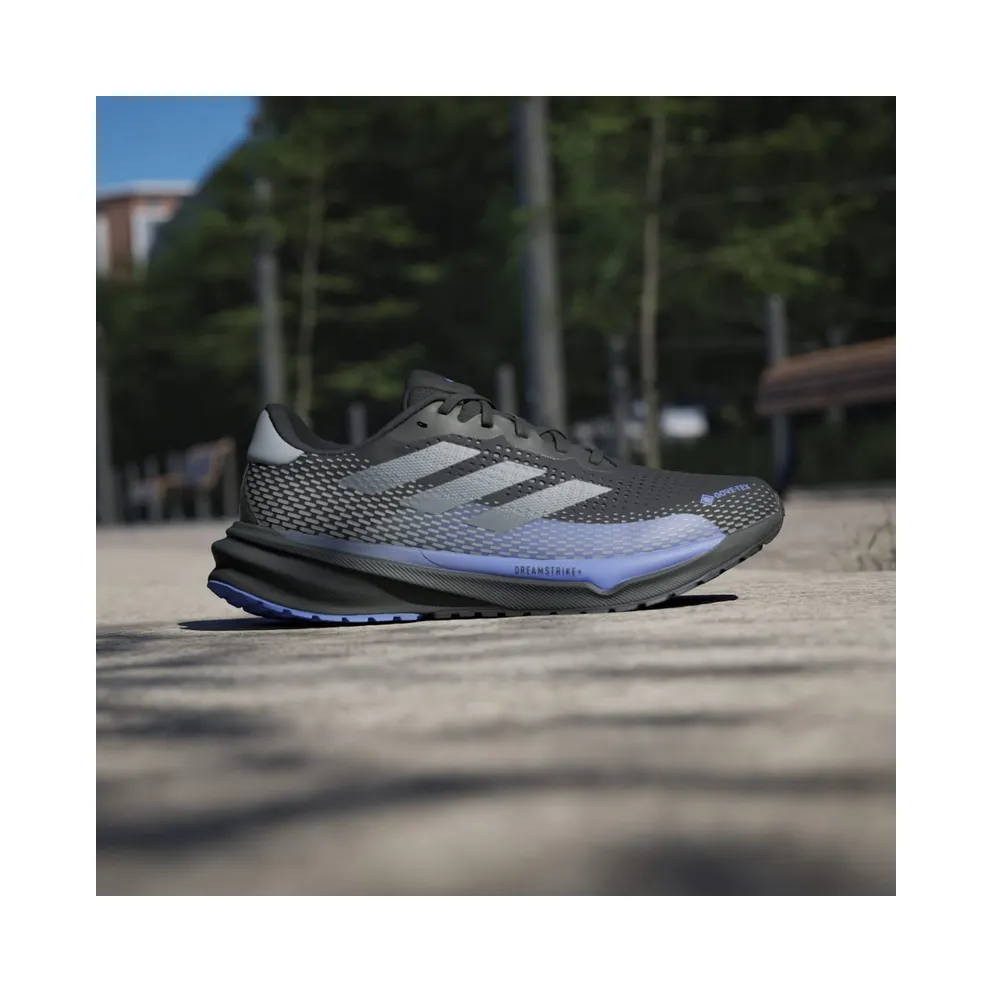 Adidas Supernova GORE-TEX Running Shoes Core Black / Grey / Cobalt Blue (ID6307)