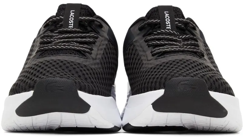 Lacoste Black Textile Court-Drive BLK/WHT 312 (40SMA0068)