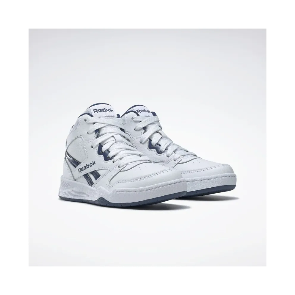 Reebok BB4500 Court Shoes Cloud White / Cloud White / Batik Blue