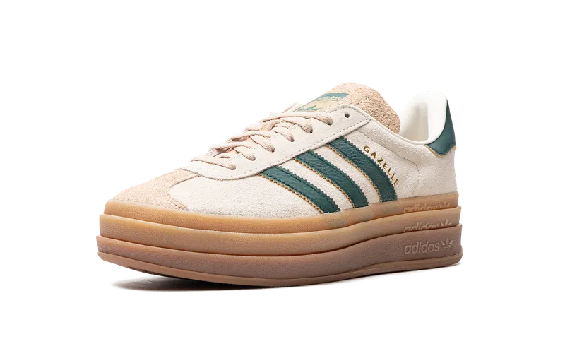 adidas Gazelle Bold “Cream White / Collegiate Green”: fris accent (3)