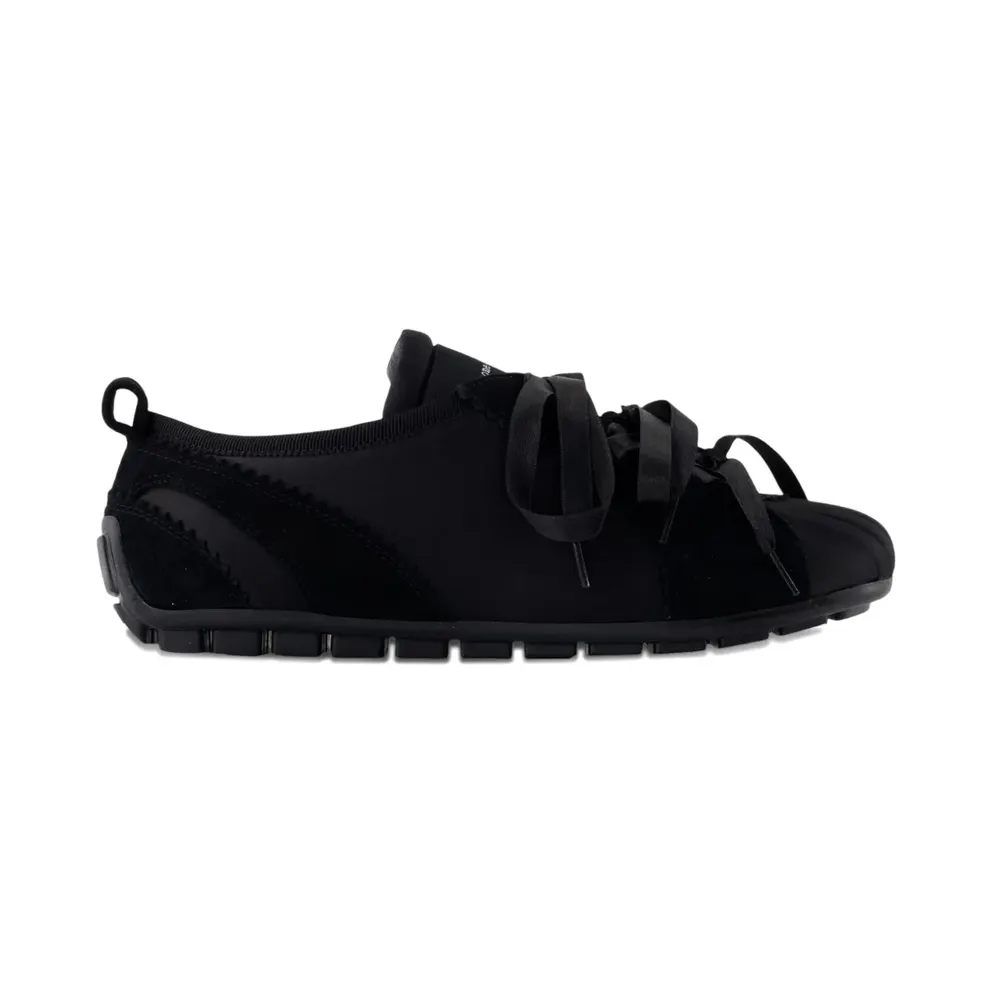 Simone Rocha Ballerina Grip leren – Black (BPT40755SATINBLACK)