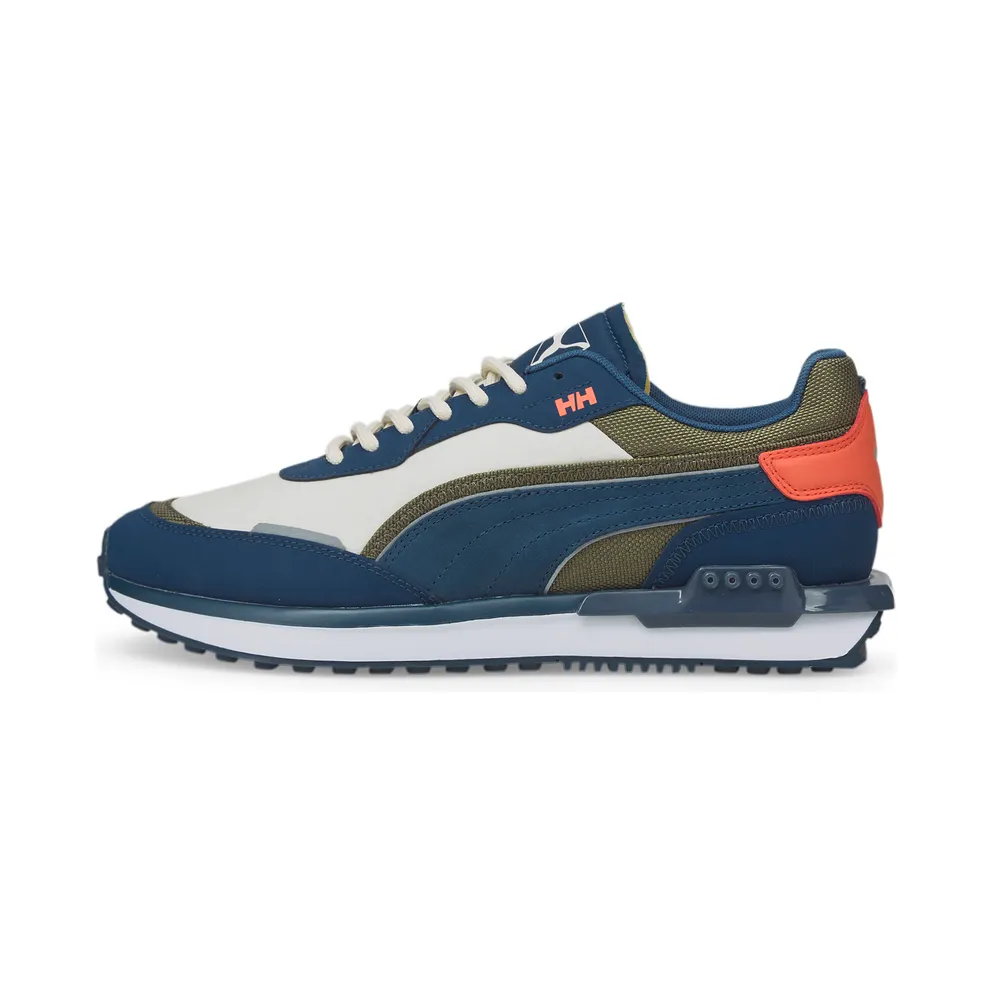PUMA x Helly Hansen City Rider Intense Blue/White Asparagus (382338-01)