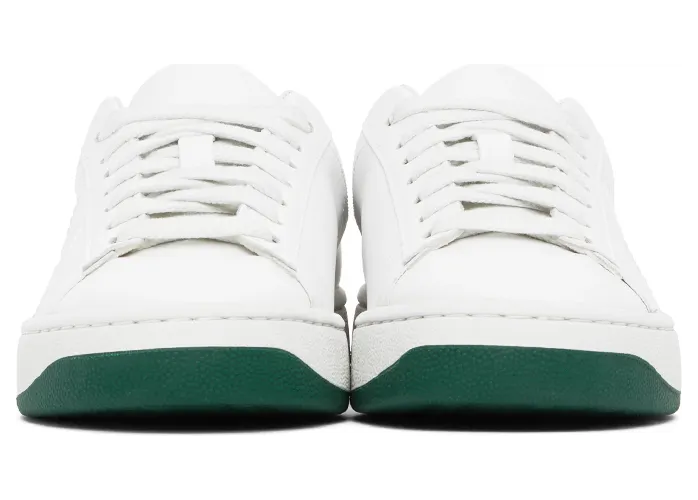 Kenzo White & Green Sport Logo Sneakers (FA62SN171L50) (2)