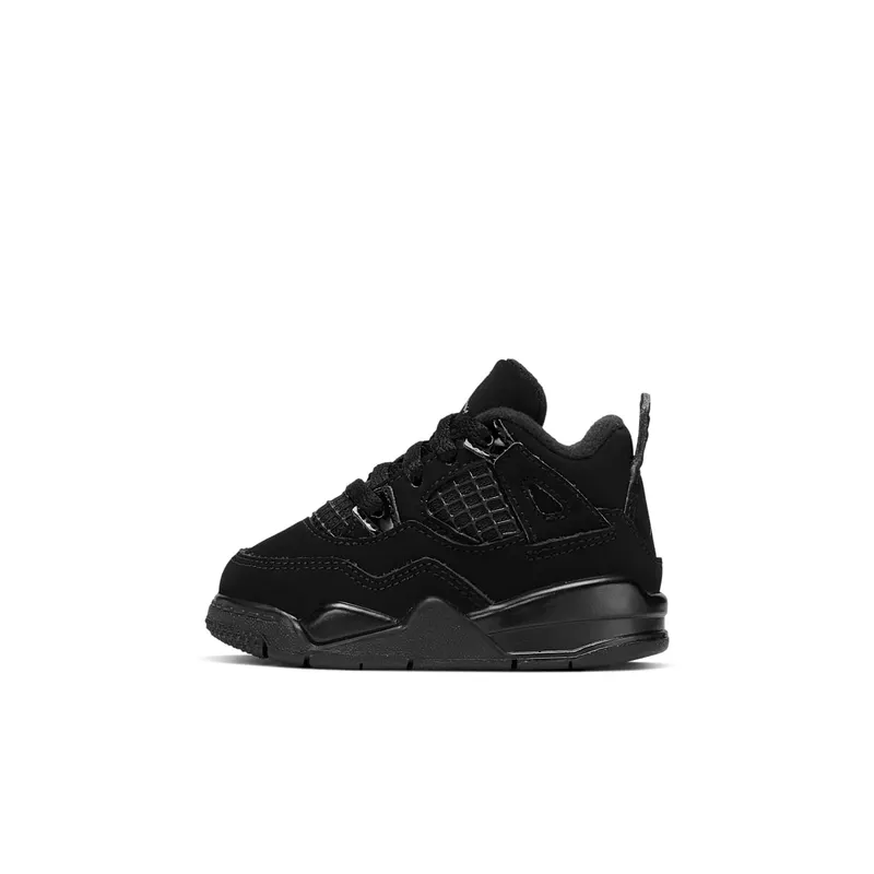 Jordan 4 Retro Black Cat 2020 (TD) Black/Black-Light Graphite (BQ7670-010)