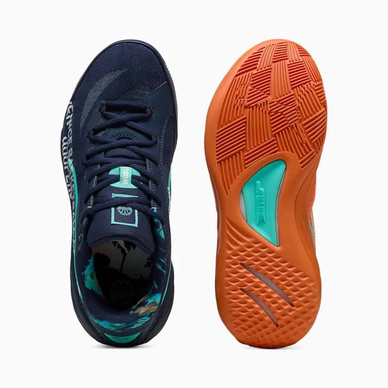 Puma All-Pro Nitro VBL Navy Maple Syrup Mismatch (311374-02)