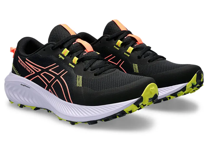 Asics Gel-excite Trail 2 Black/Sun Coral (1012B412.002)