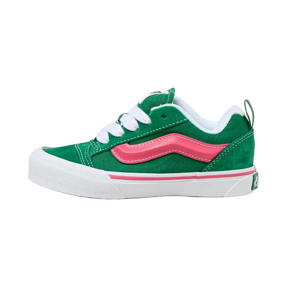 Vans Knu Skool PS “Green / Pink / White” (VN000CYUBOC)
