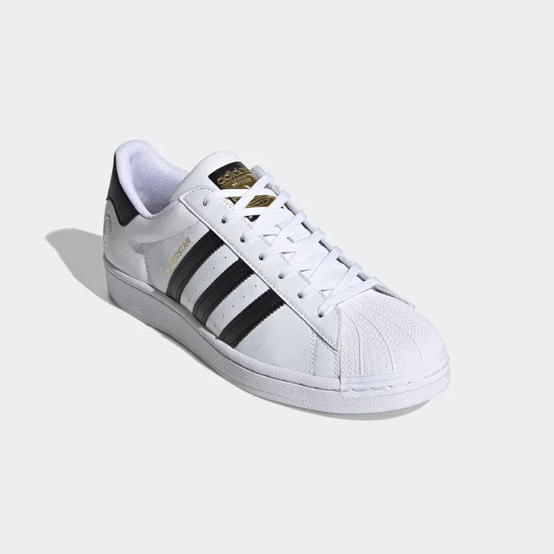 Adidas Superstar Vegan Cloud White / Core Black / Green (FW2295)