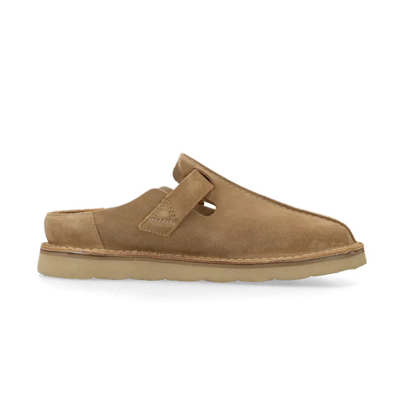 Clarks Solsbury Mule (dark sand suede) – 26180882