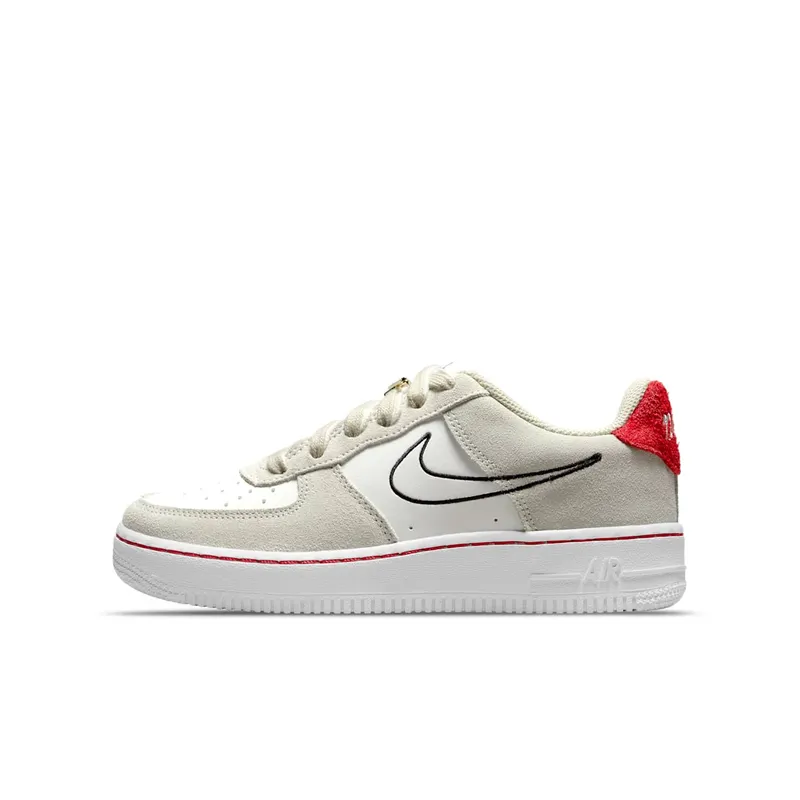 Nike Air Force 1 Low S50 Light Stone University Red (DB1561-100)