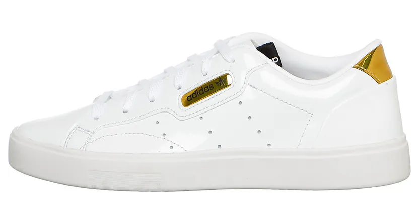 adidas Sleek W Footwear White / Crystal White / Gold Metallic (FV3395)