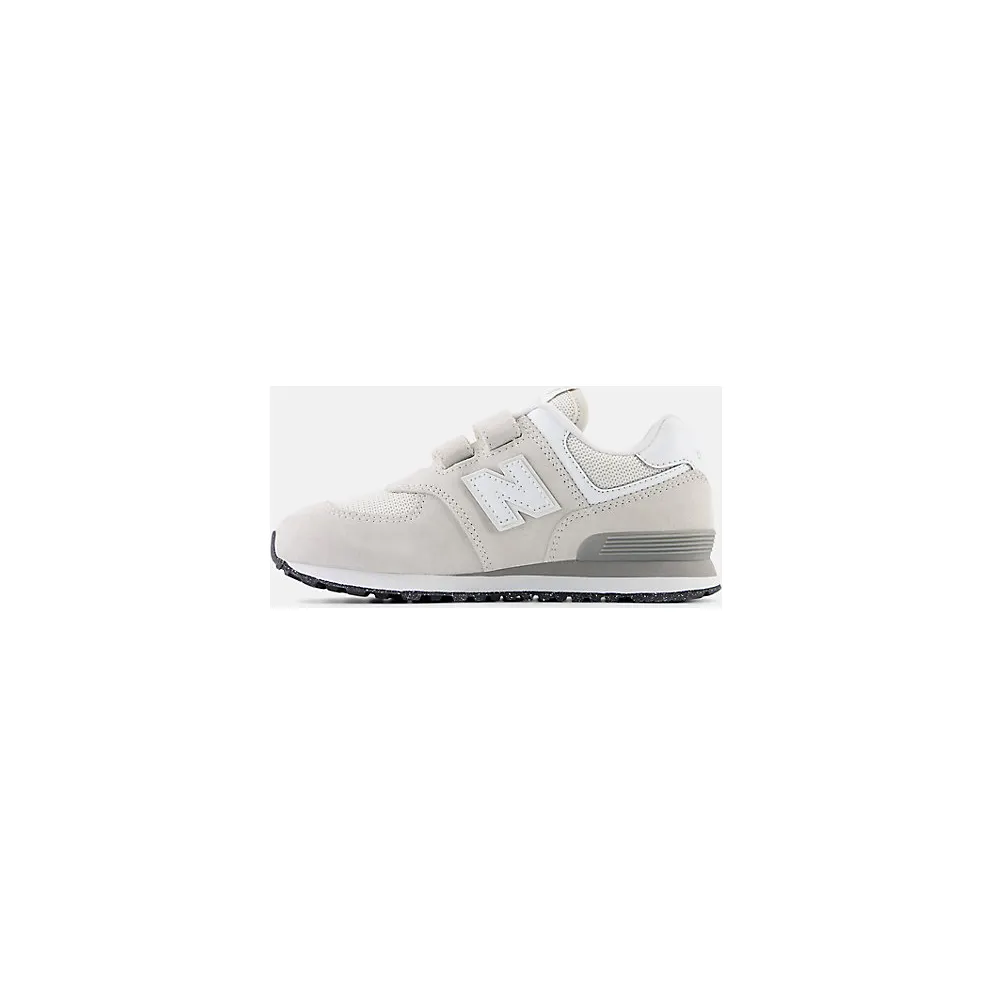 NEW BALANCE 574 HOOK & LOOP “NIMBUS CLOUD / WHITE” (PV574EVW)