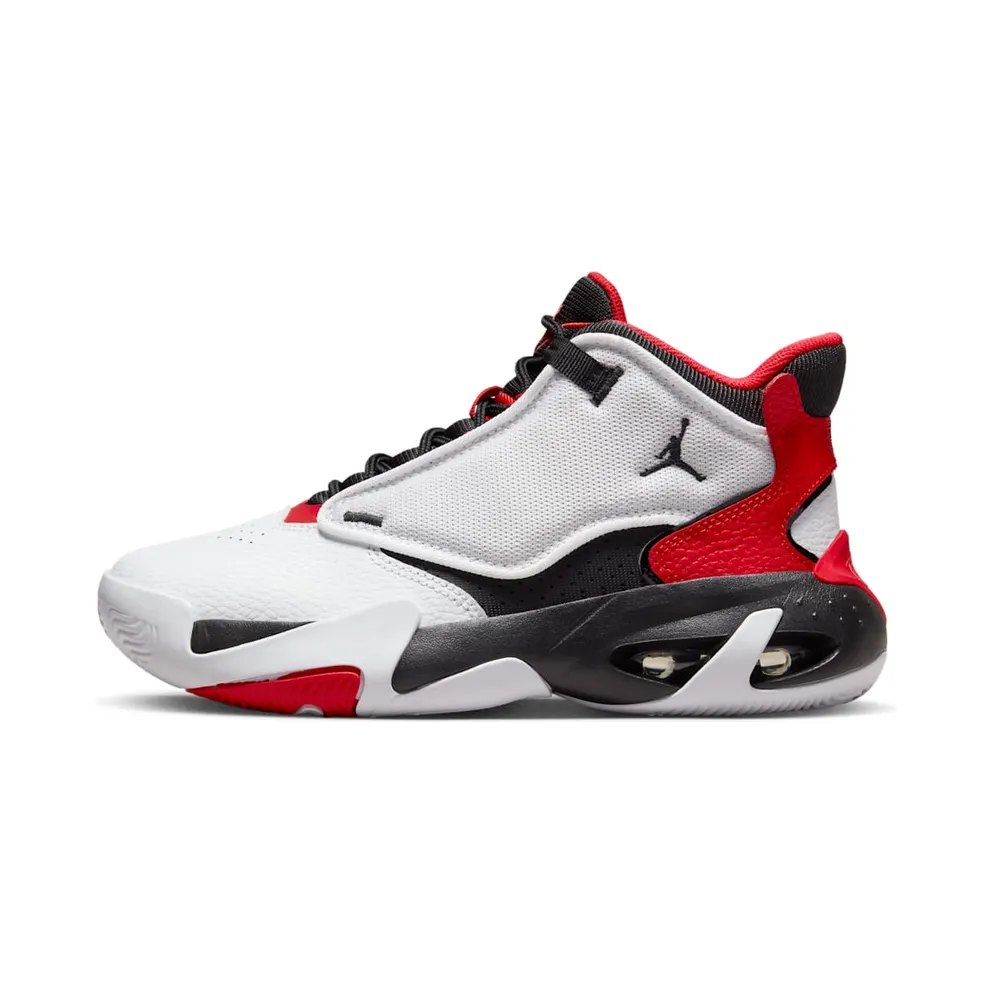 Jordan Max Aura 4 White Black University Red (DQ8404-106)