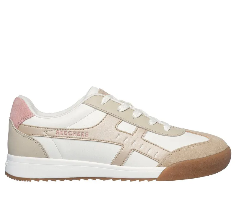Skechers Zinger 2.0 – La Bella Sneaker Natuurlijk/Pink
