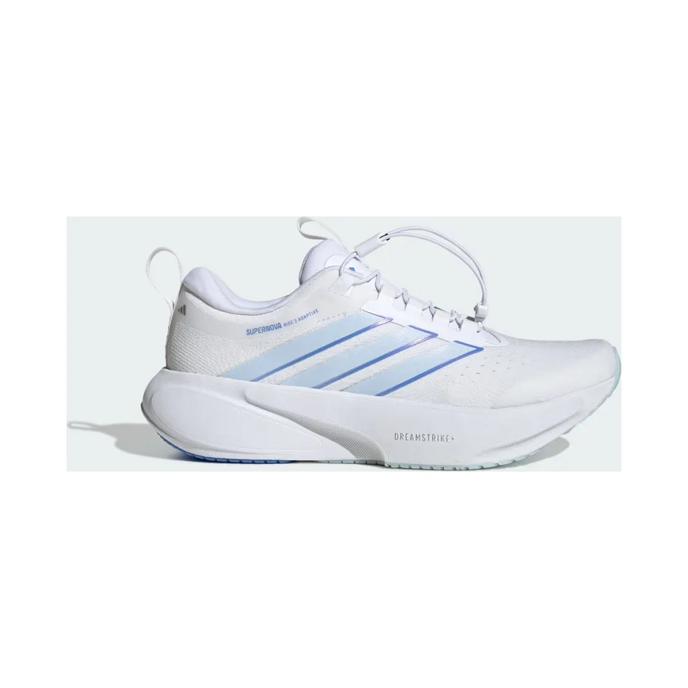 Adidas SUPERNOVA RISE 3 ADAPTIVE Running Shoes Cloud White / Blue Fusion / Silver Metallic (JQ4350)