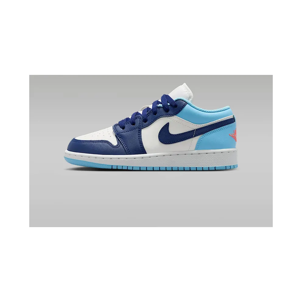 Air Jordan 1 Low GS “Sail Blue Chill” (553560-149)