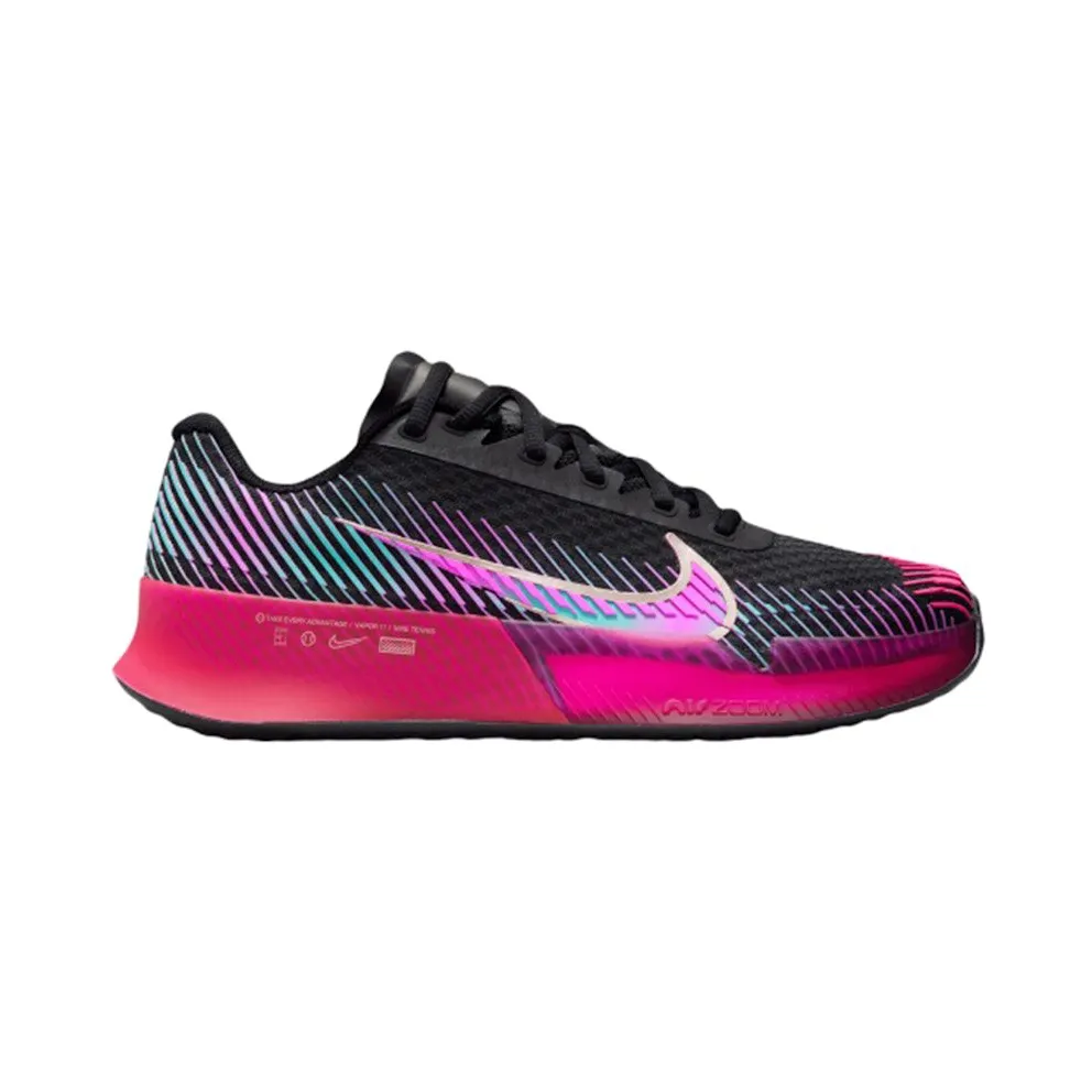 Nike Court Air Zoom Vapor 11 HC PRM Black Fireberry Fierce Pink (FD6694-001)