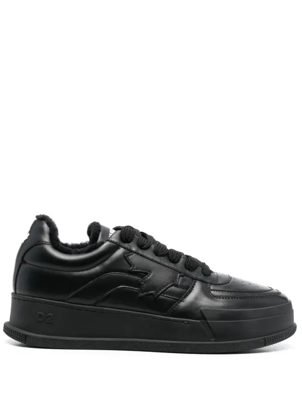 DSQUARED2 Slash mit dicker Sohle – Black (SNM024935605521)