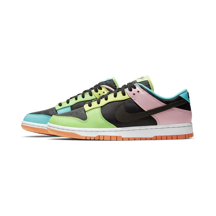 Nike Dunk Low Free 99 Black (GS) (2021) – “Black / Dark Chocolate / Copa / Pink Foam” (DH0952-001)