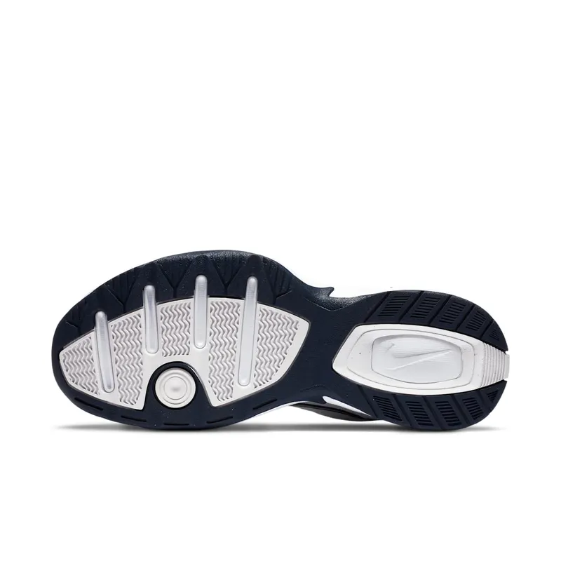 Nike Air Monarch IV White Navy White/Metallic Silver (415445-102)