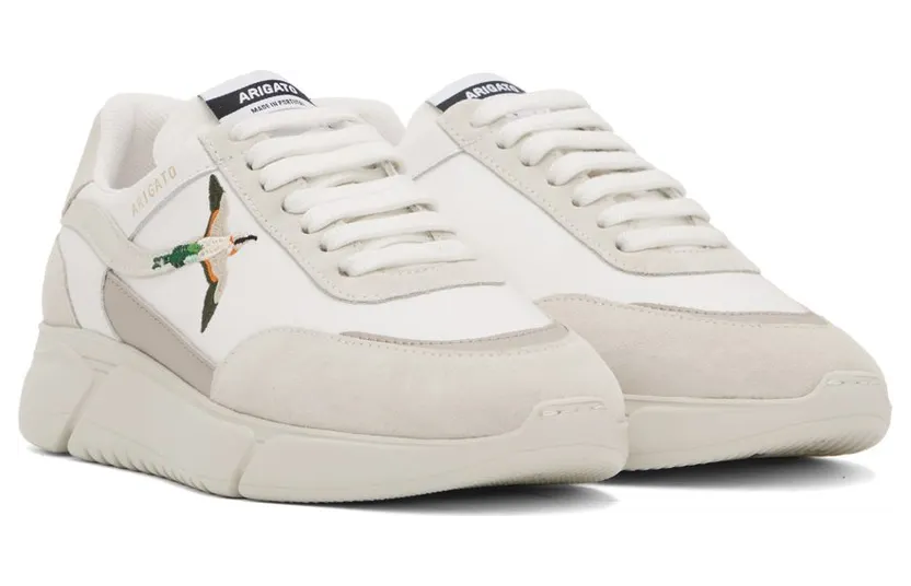 Axel Arigato White Genesis Stripe Bee Bird WHITE/BEIGE (35076) (4)
