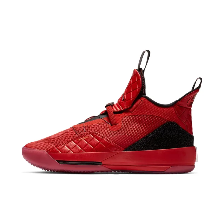 Air Jordan XXXIII 33 University Red (2019) “University Red / Black / Sail” (AQ8830-600)