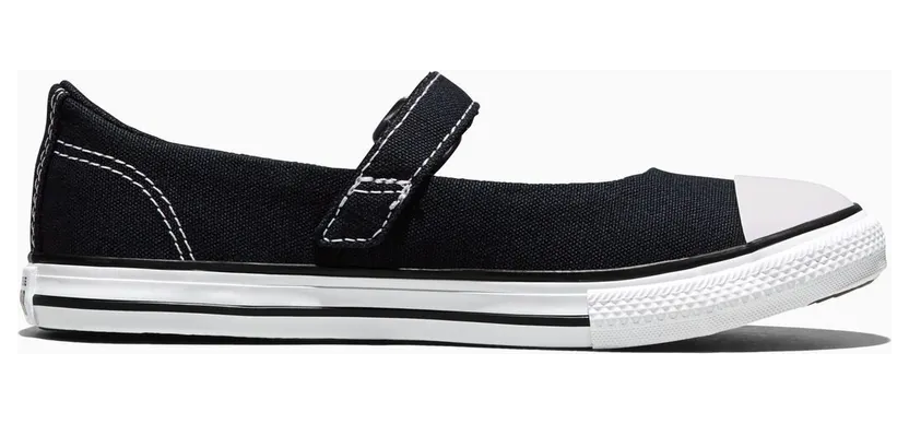 Converse Chuck Taylor All Star Dainty Mary Jane Black/White/Black (A12729C)